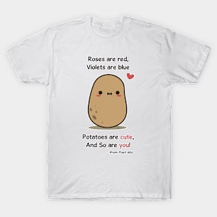 Cute Poet from Cute Potato T-Shirt